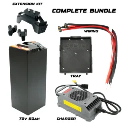 Alternative view of 72V 50Ah Performance Battery